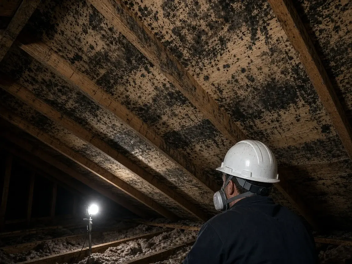 Attic Mold Removal in Abbotsford, BC