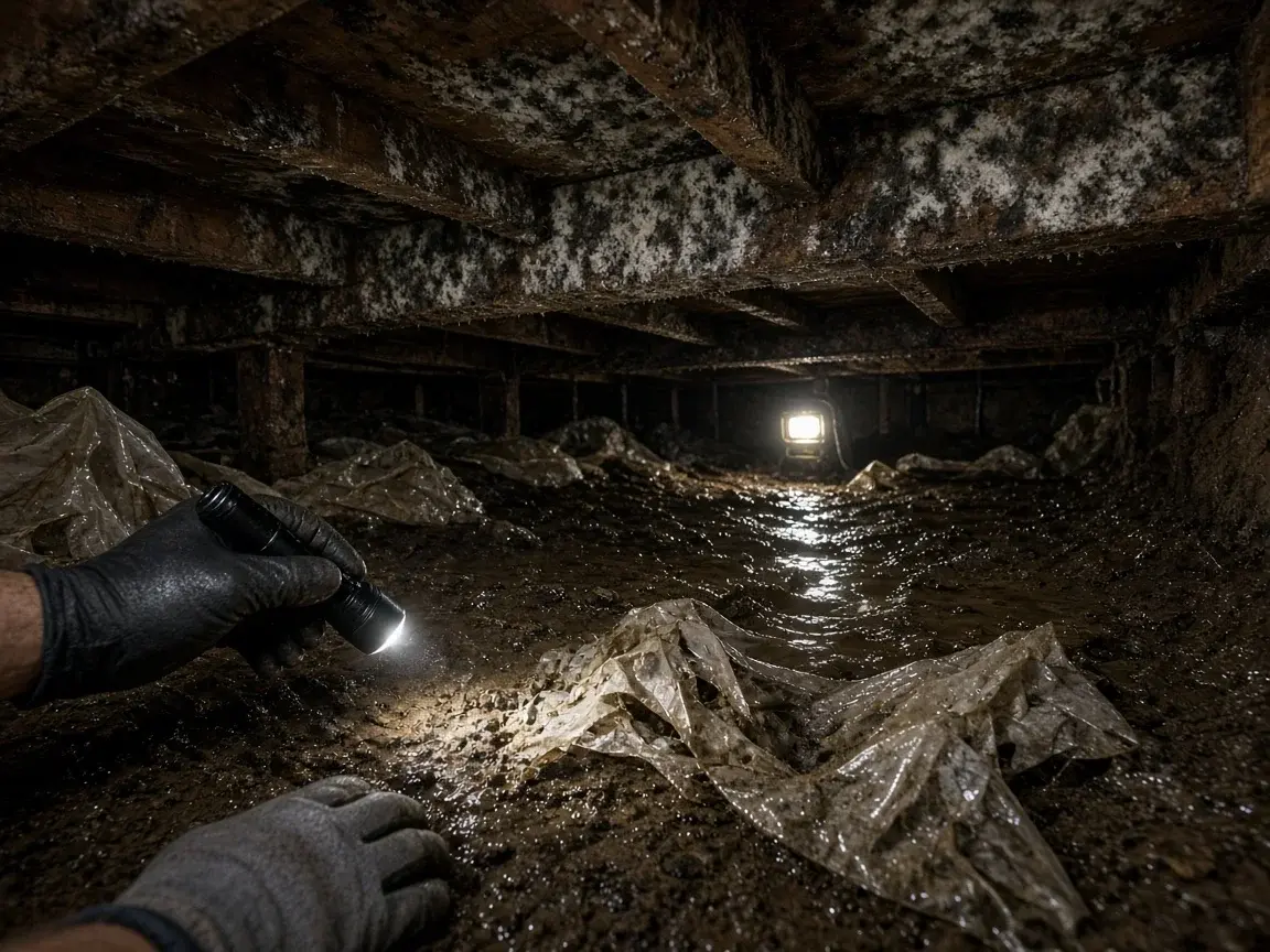 Crawlspace Mold Removal