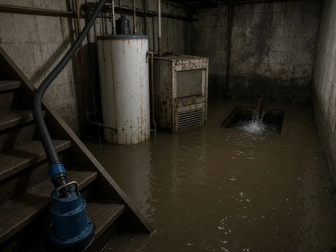 Basement Flooding Cleanup in Abbotsford, BC